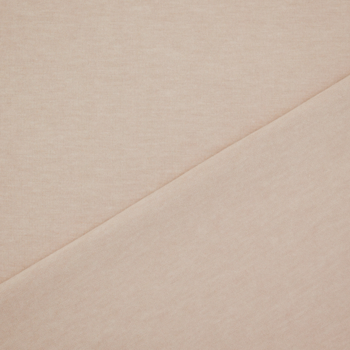 Tissu jersey de coton Pastel, sable