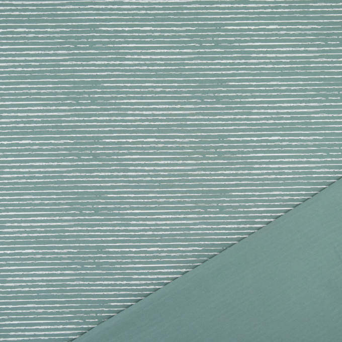 Katoenjersey scratchy stripes, oudmintgroen