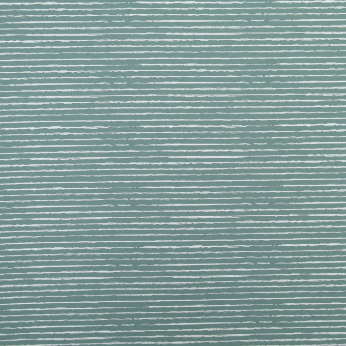 Katoenjersey scratchy stripes, oudmintgroen