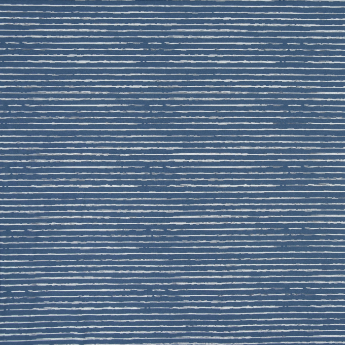 Katoenjersey scratchy stripes, blauw