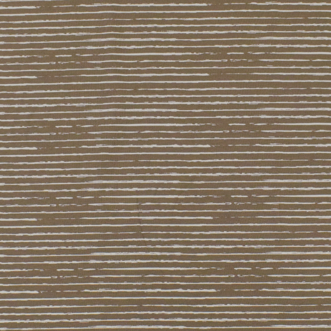 Tissu jersey de coton à rayures scratchy stripes, taupe