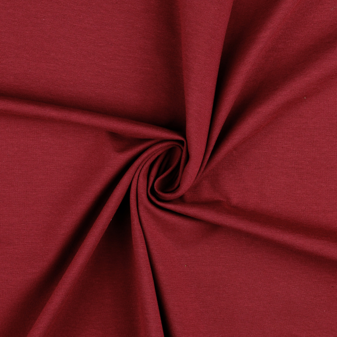 Katoenjersey Sopo, bordeauxrood