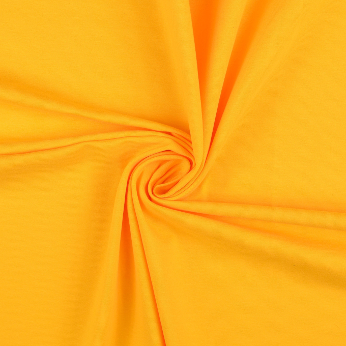 Tissu jersey de coton Sopo, jaune