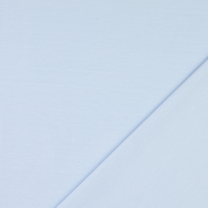 Tissu jersey de coton Sopo, bleu clair