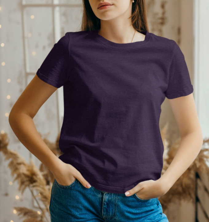 Katoenjersey Sopo, violet