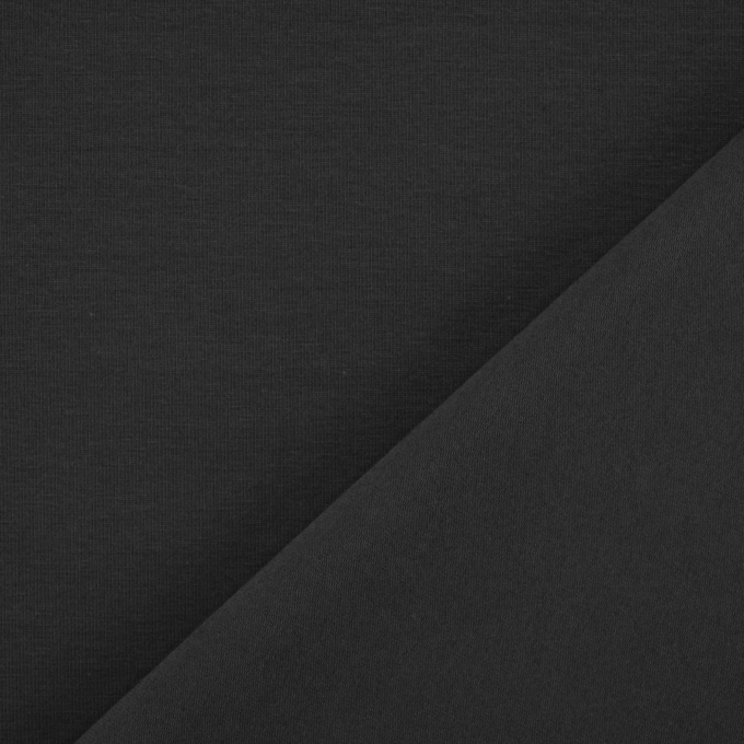 Katoenjersey uni, antracietgrijs