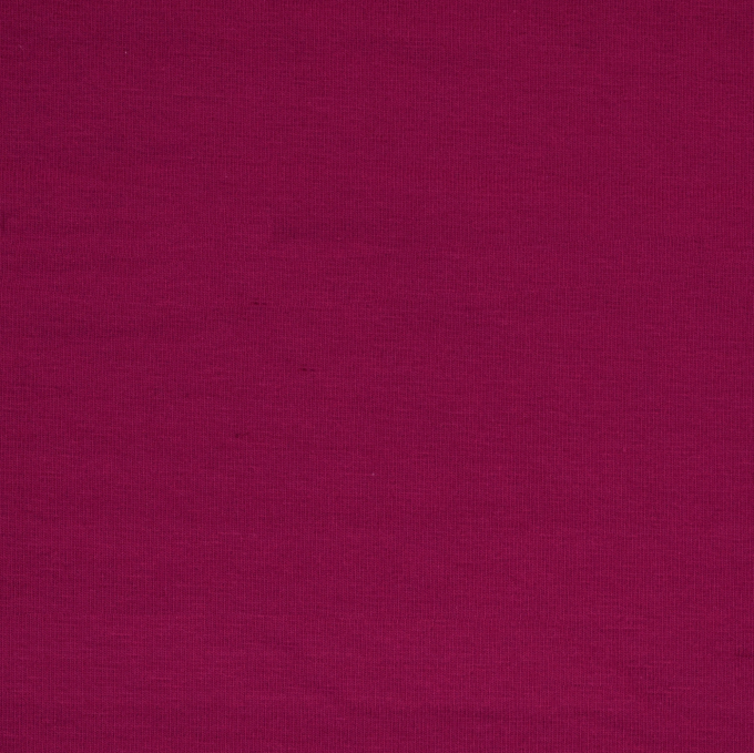 Katoenjersey uni, donker bessenkleurig