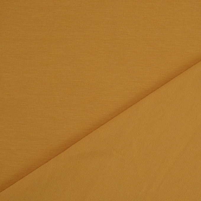 Baumwolljersey uni, goldgelb