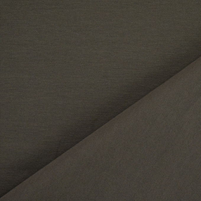 Tissu jersey de coton uni, taupe foncé