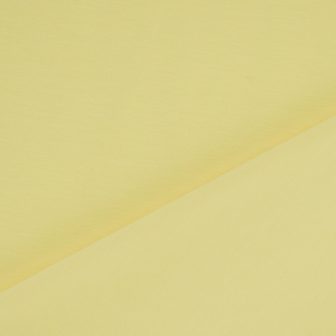 Tissu jersey de coton uni, jaune clair