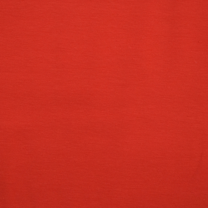 Tissu jersey de coton uni, rouge clair