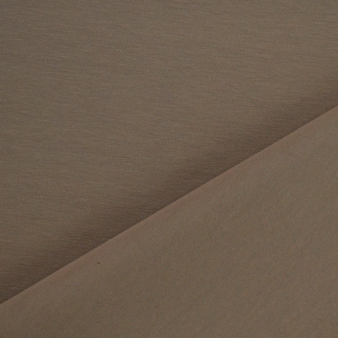 Tissu jersey de coton uni, taupe clair