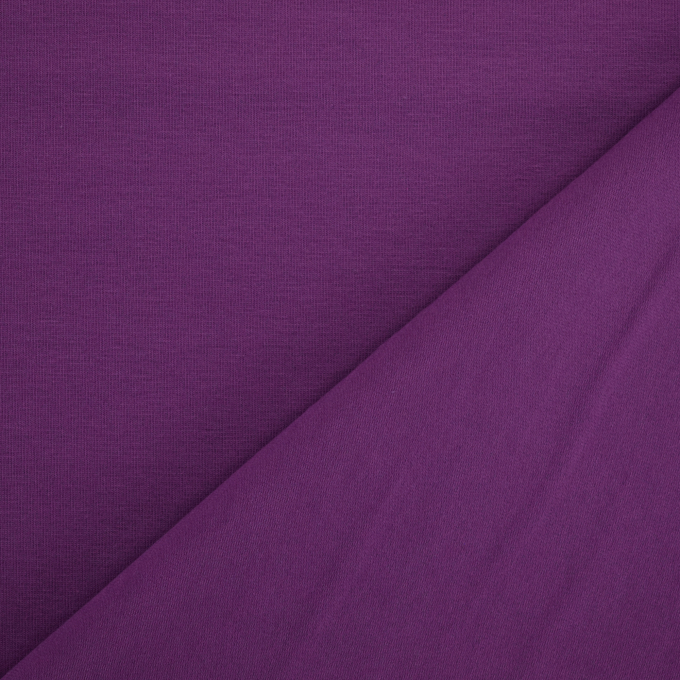 Katoenjersey uni, lila