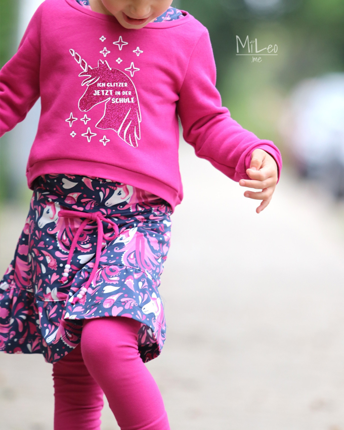 Katoenjersey uni, magenta