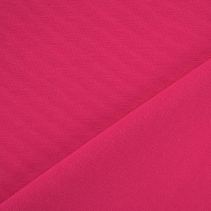 Baumwolljersey uni, pink