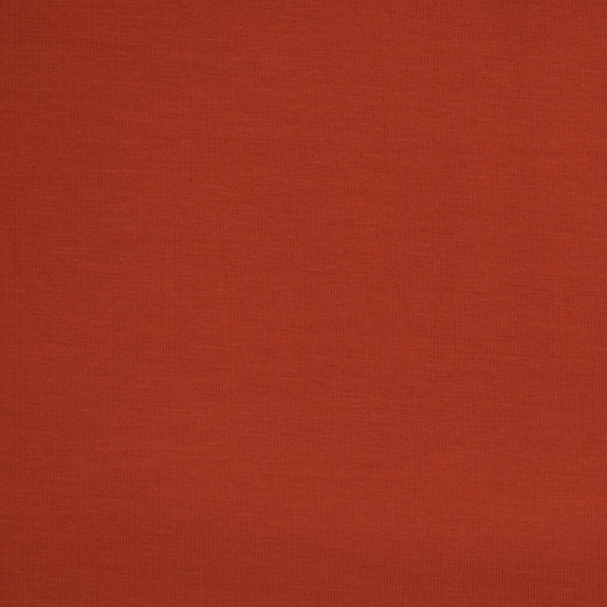 Tissu jersey de coton uni, terracotta