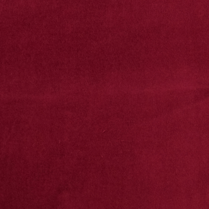 Tissu velours de coton uni, lie de vin