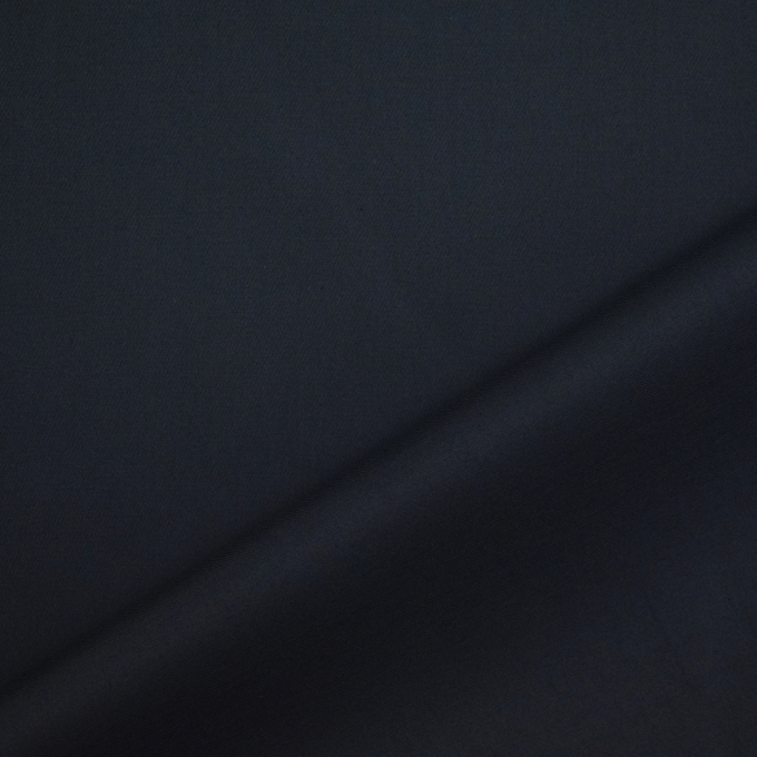 Tissu satin de coton uni, noir