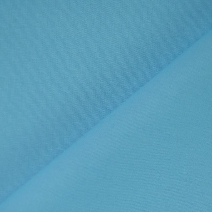 Tissu coton popeline, turquoise clair