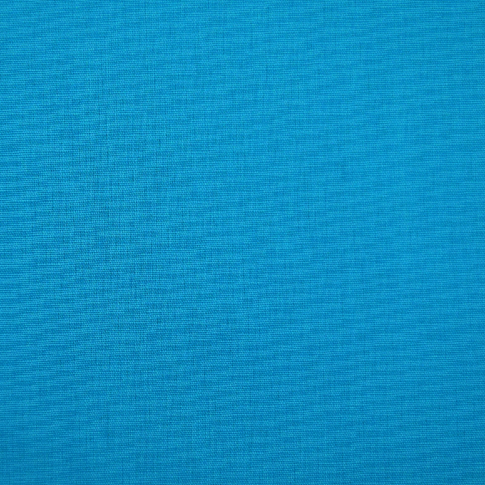 Tissu coton popeline, turquoise foncé
