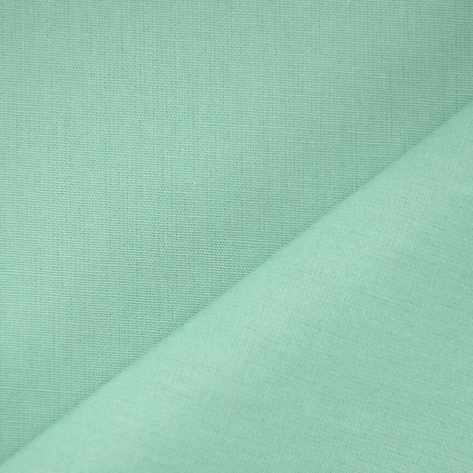 Tissu coton popeline, tilleul clair