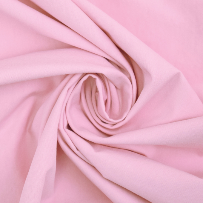 Cotton fabric stone washed Fibre Mood, pink