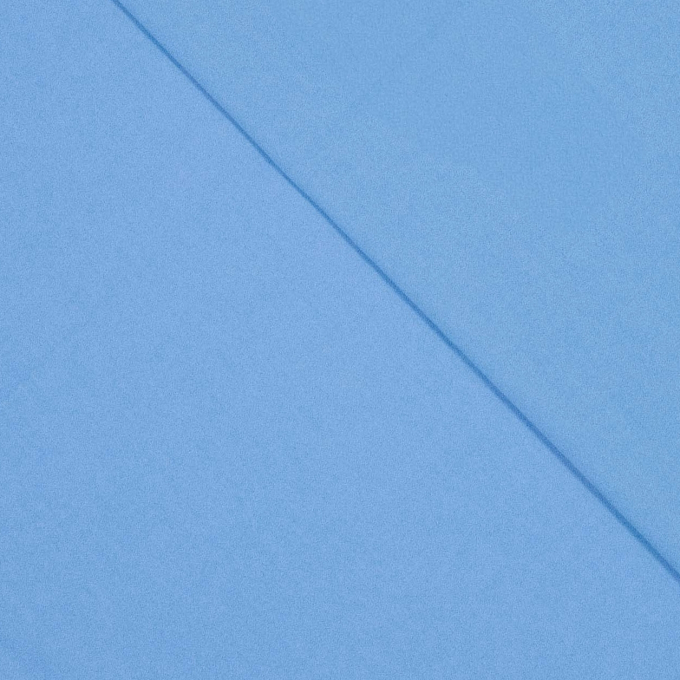 Tissu coton popeline Stonewashed Fibre Mood, bleu ciel