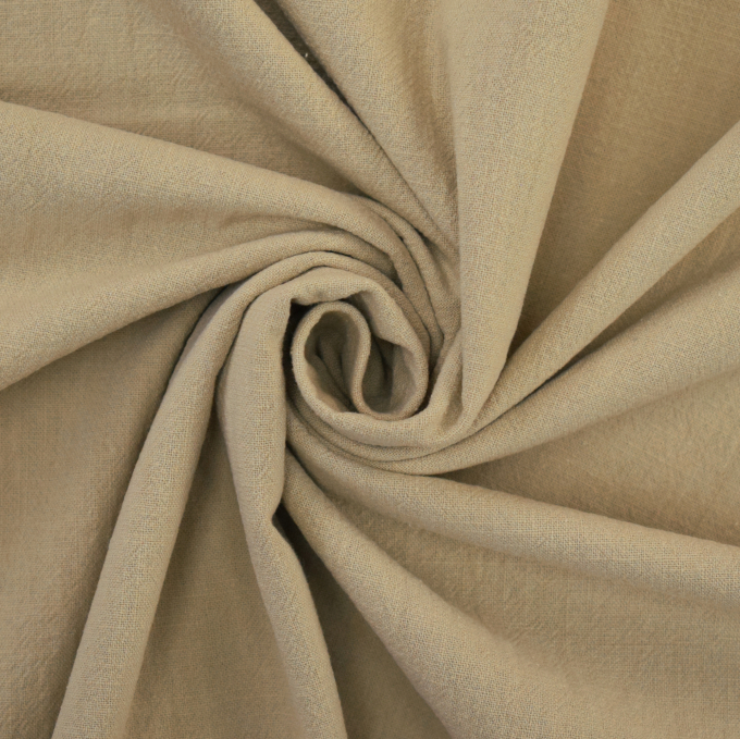 Baumwollstoff Vintage, hellbeige