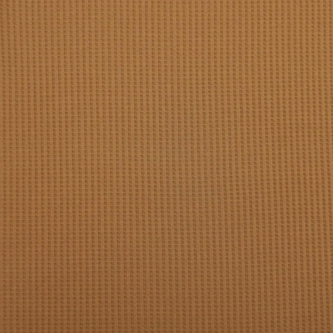 Baumwollwaffeljersey  uni, camel