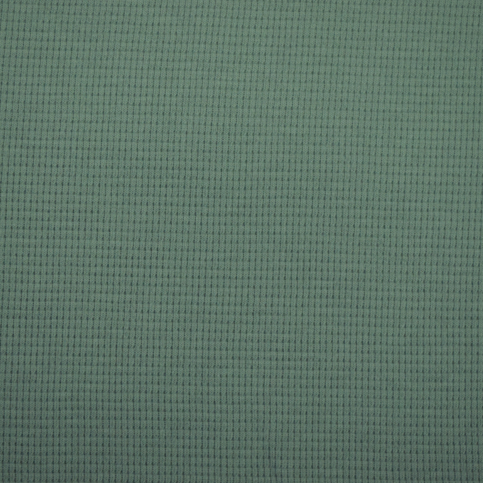 Tissu jersey coton gaufré Lilli, vert pâle