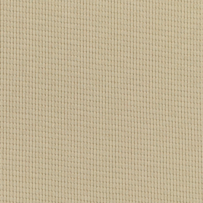 Tissu jersey coton gaufré Lilli, beige clair