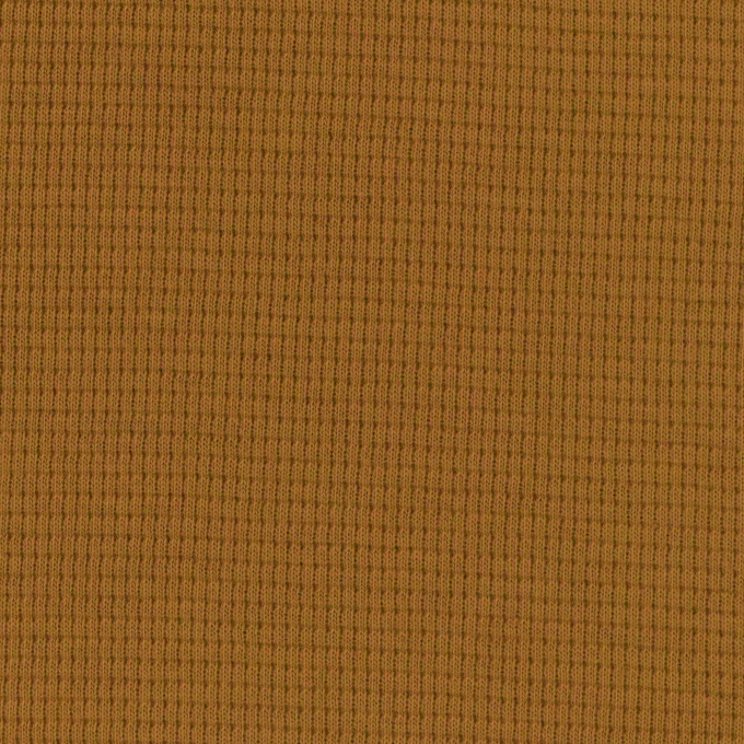 Tissu jersey coton gaufré Lilli, chamois