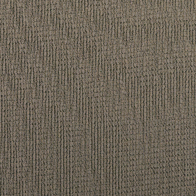 Tissu jersey coton gaufré Lilli, taupe