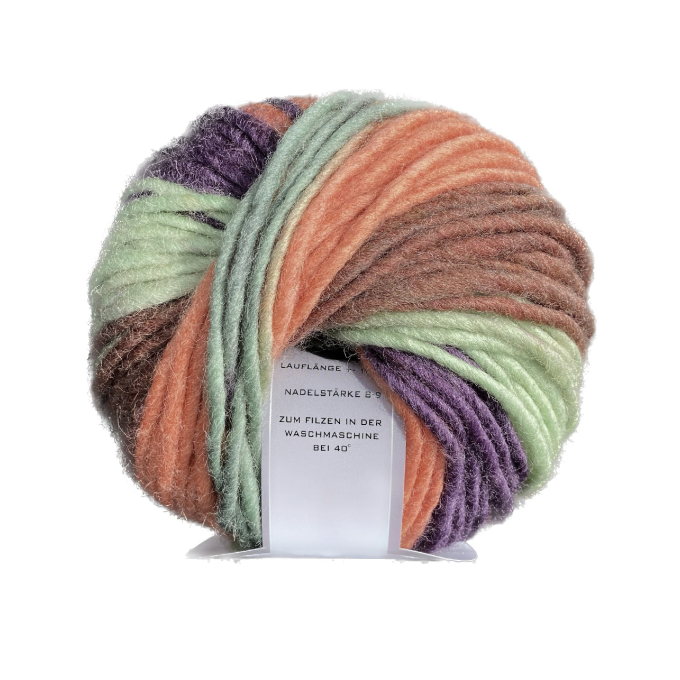 Pelote de laine à feutrer laine vierge Fantasia BellaLana, 100gr, pourpre