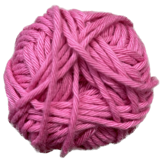Pelote de laine 100% coton BellaLana Schulgarn, 50g, rose fuchsia