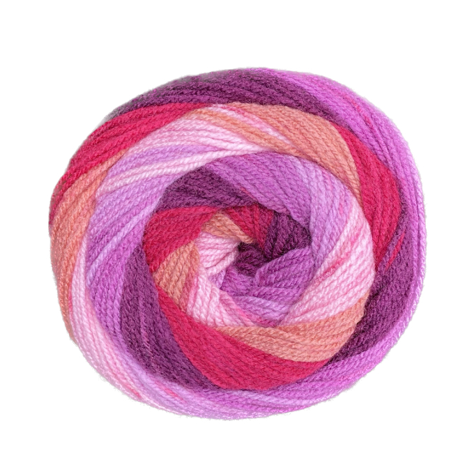 Pelote de laine polyacrylique BellaLana Chunky Bowl, 150gr, baie