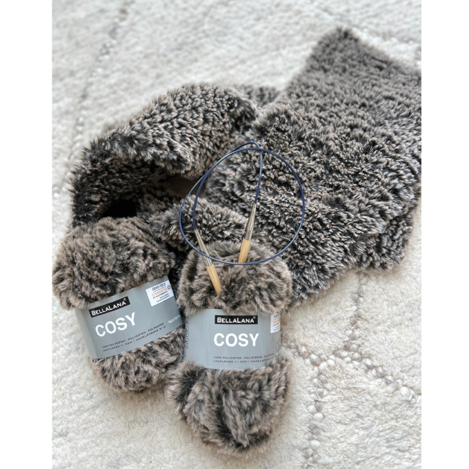 BellaLana Wolle Cosy 50gr. , grijs