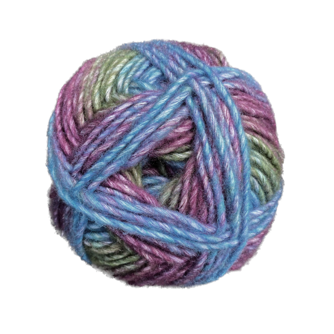 BellaLana Wolle Dream 100gr., turquoise-fuchsia
