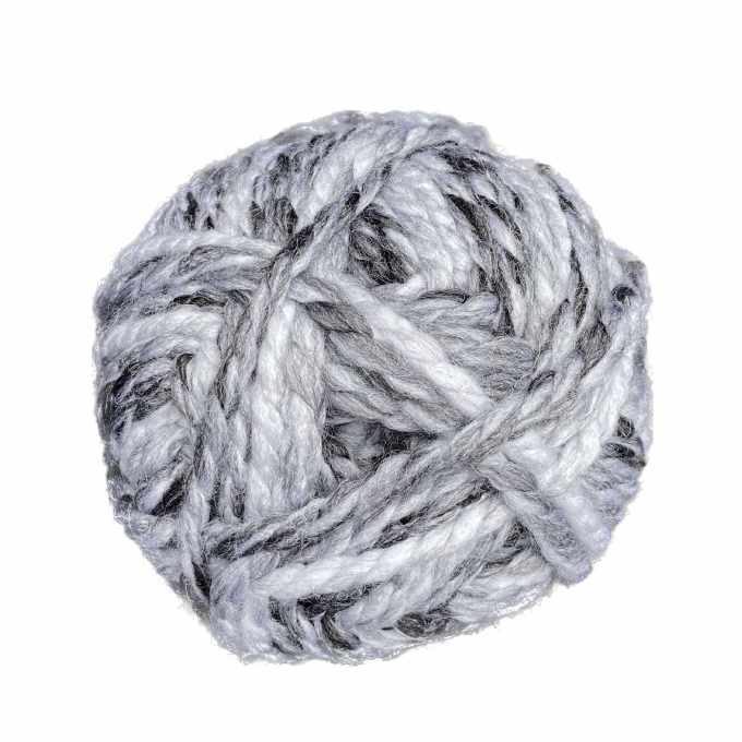 Pelote de laine & polyacrylique BellaLana Freestyle, 100g, gris