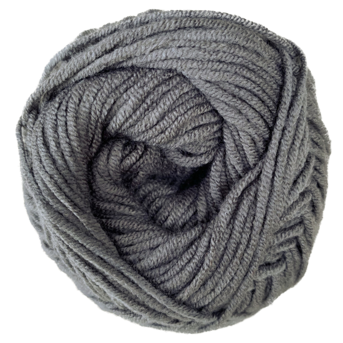 BellaLana wol SOFT  50gr. , donkergrijs