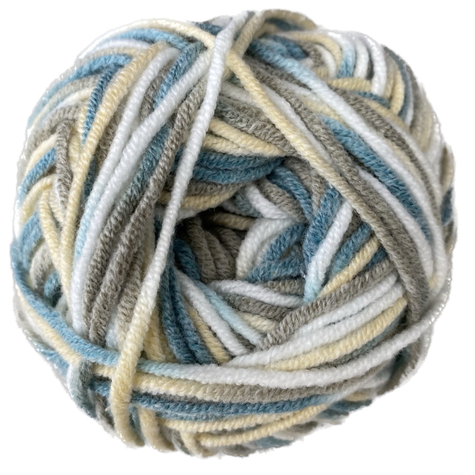 BellaLana wol SOFT  50gr. , petrol- geel