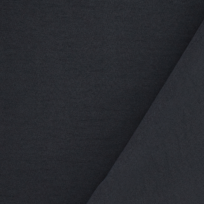 Tissu viscose bengaline, bleu foncé