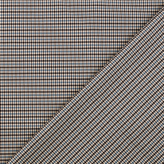 Bengaline Little Squares, blauw