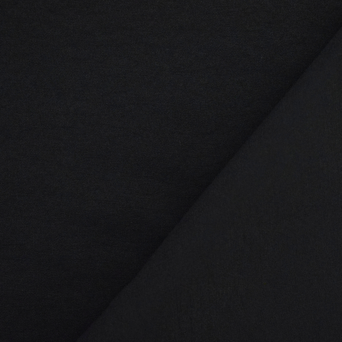 Tissu viscose bengaline, noir