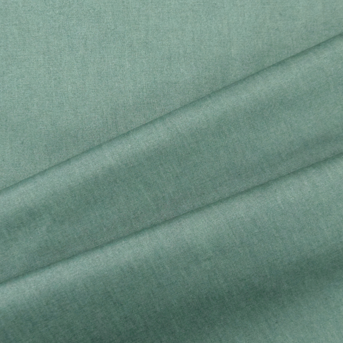 Tissu enduit coton déperlant uni, vert pâle