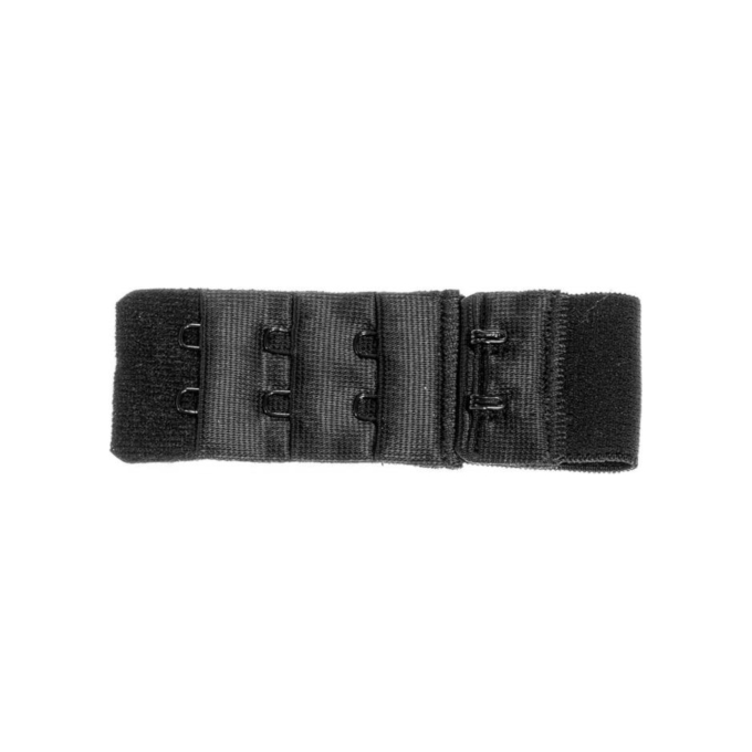 Rallonge de soutien-gorge, 29 mm de large, noir