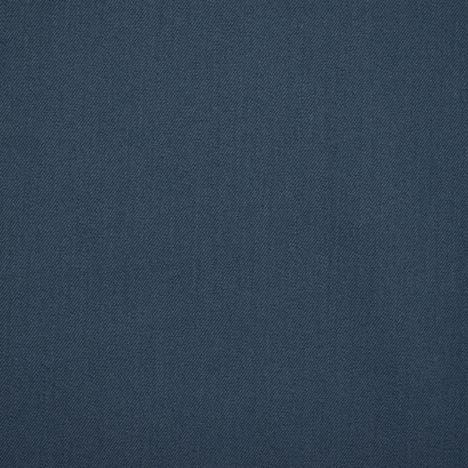 Tissu gabardine bi stretch. Bleu denim foncé