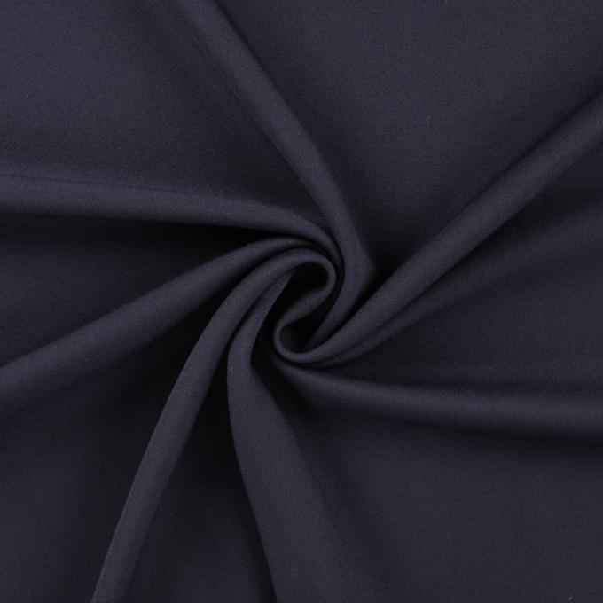 Gabardine Bi-elastisch uni, marineblauw