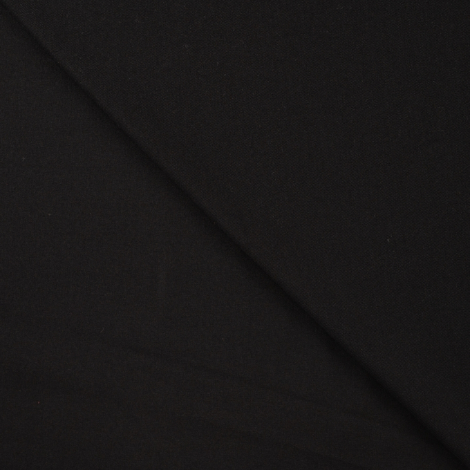 Gabardine Bi-elastisch uni, zwart