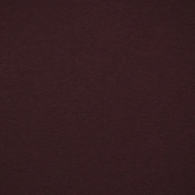 Tissu sweat bio Fibre Mood, lie de vin